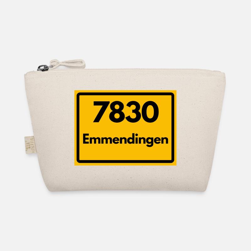 ALTE POSTLEITZAHL PLZ RETRO 7830 EMMENDINGEN  Bio-Täschchen