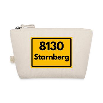 ALTE POSTLEITZAHL PLZ RETRO 8130 STARNBERG HEIMAT - Bio-Täschchen - Natur - Vorne