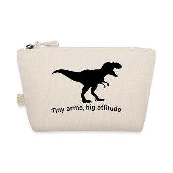 Petites mains grand ego grand dinosaure T-Rex - Trousse biologique - nature - Devant