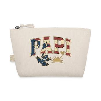 Papi Puerto Rico Flagge - Bio-Täschchen - Natur - Vorne