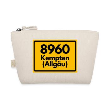 ALTE POSTLEITZAHL PLZ RETRO 8960 KEMPTEN ALLGÄU - Bio-Täschchen - Natur - Vorne