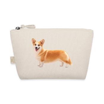 Corgi Pembroke - Organic Pouch - nature - Front