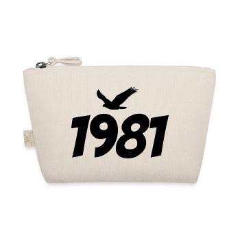 1981 Vintage Eagle Graphic - Organic Pouch - nature - Front
