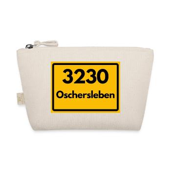 ALTE POSTLEITZAHL PLZ RETRO 3230 OSCHERSLEBEN - Bio-Täschchen - Natur - Vorne