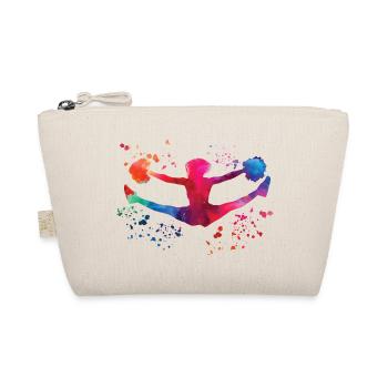 Cheerleader Cheer Mom Cheerleading - Bio-Täschchen - Natur - Vorne