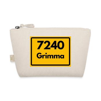 ALTE POSTLEITZAHL 7240 GRIMMA HEIMATSTOLZ SACHSEN - Bio-Täschchen - Natur - Vorne