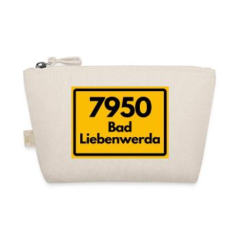 ALTE POSTLEITZAHL PLZ 7950 BAD LIEBENWERDA - Bio-Täschchen - Natur - Vorne
