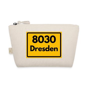 ALTE POSTLEITZAHL PLZ 8030 DRESDEN SACHSEN - Bio-Täschchen - Natur - Vorne