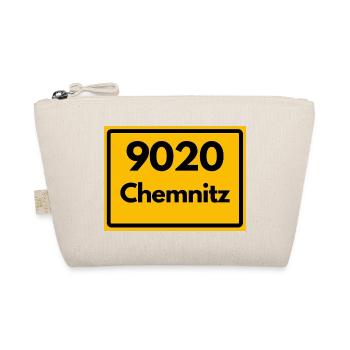 9020 09111 CHEMNITZ SACHSEN ALTE POSTLEITZAHL PLZ - Bio-Täschchen - Natur - Vorne