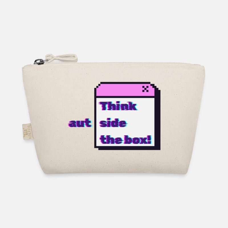 Think autside the box - Glitch - Bio-Täschchen - Natur