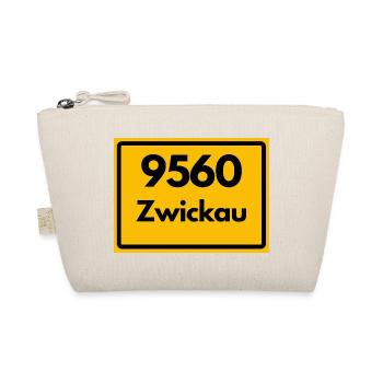ALTE POSTLEITZAHL PLZ SACHSEN 9560 08058 ZWICKAU - Bio-Täschchen - Natur - Vorne