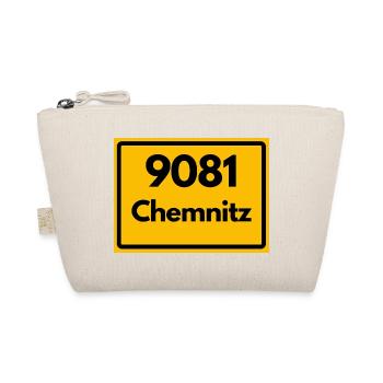 ALTE POSTLEITZAHL PLZ 9081 CHEMNITZ SACHSEN - Bio-Täschchen - Natur - Vorne