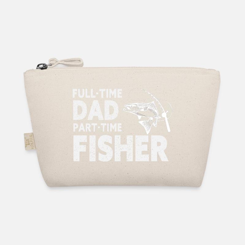 Full-Time Dad Part-Time Fisher – Dad Gift Trousse biologique