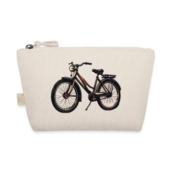 Silhouette de vélo vintage - Trousse biologique - nature - Devant