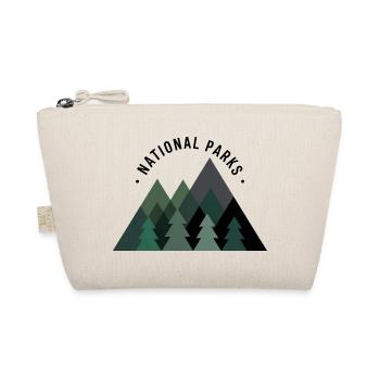 National Park Nature Mountains Forest Hiking Excursion - Organic Pouch - nature - Front