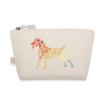 Croquis vintage de chien - Trousse biologique - nature - Devant