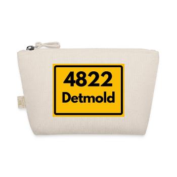ALTE POSTLEITZAHL 4822 PLZ 32756 DETMOLD NRW - Bio-Täschchen - Natur - Vorne