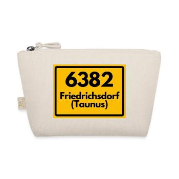 ALTE POSTLEITZAHL 6382 PLZ FRIEDRICHSDORF TAUNUS - Bio-Täschchen - Natur - Vorne