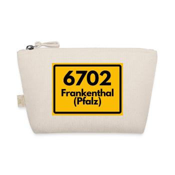 ALTE POSTLEITZAHL 6702 PLZ 67227 FRANKENTHAL PFALZ - Bio-Täschchen - Natur - Vorne