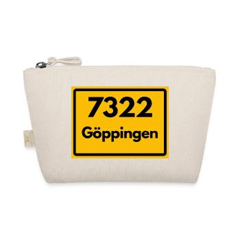 ALTE POSTLEITZAHL 7322 PLZ 73033 GÖPPINGEN BAWÜ - Bio-Täschchen - Natur - Vorne
