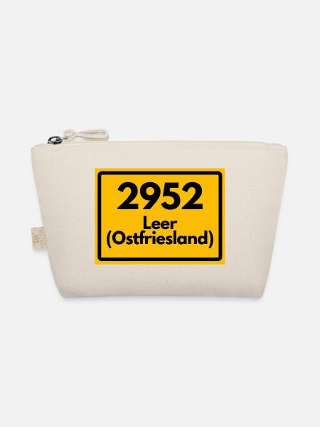 ALTE POSTLEITZAHL 2952 PLZ 26789 LEER OSTFRIESLAND - Bio-Täschchen - Natur