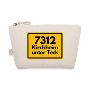 ALTE POSTLEITZAHL 7312 PLZ KIRCHHEIM UNTER TECK - Bio-Täschchen - Natur - Vorne