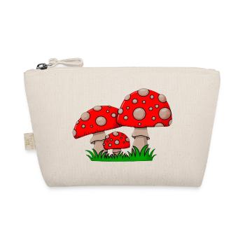 Red toadstools in the grass - Organic Pouch - nature - Front