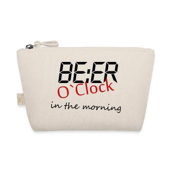 Bière à l’heure Drôle de bière Drôle de Cadeau - Trousse biologique - nature - Devant