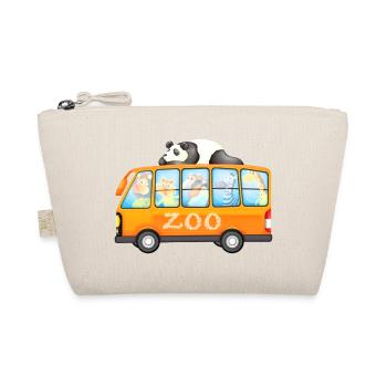 Bus du zoo avec illustration d’animaux mignons - Trousse biologique - nature - Devant