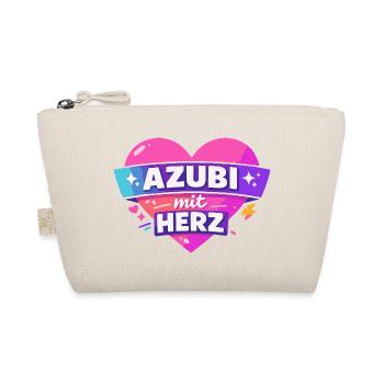 Azubi mit ganz viel Herz - Bio-Täschchen - Natur - Vorne