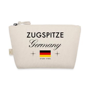 Zugspitze Deutschland Koordinaten Reise Souvenir - Bio-Täschchen - Natur - Vorne