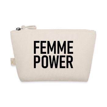 femme Pouvoir - Femme - Femmes - Pouvoir des Femmes - Femmes - Trousse biologique - nature - Devant