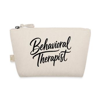 Behavioural therapist, school behaviour technician - Organic Pouch - nature - Front