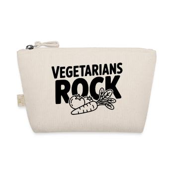Vegetarians Rock - Bio-Täschchen - Natur - Vorne