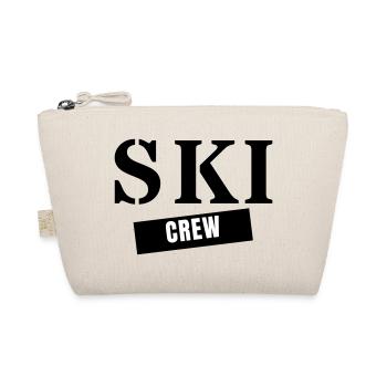 Ski Crew - Skifahrer Skiurlaub Aprés Ski Piste - Bio-Täschchen - Natur - Vorne