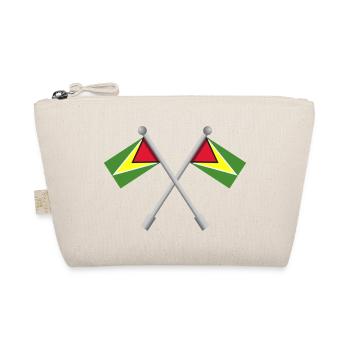 Flagge von Guyana - Bio-Täschchen - Natur - Vorne
