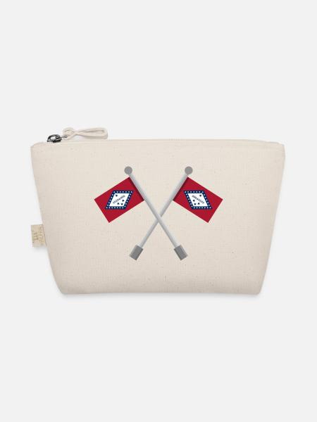 Arkansas-Flagge - Bio-Täschchen - Natur