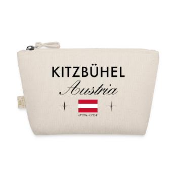 Kitzbühel Tirol Koordinaten Reise Souvenir - Bio-Täschchen - Natur - Vorne