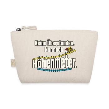 Rentner Fahrrad Ruhestand Spruch - Bio-Täschchen - Natur - Vorne