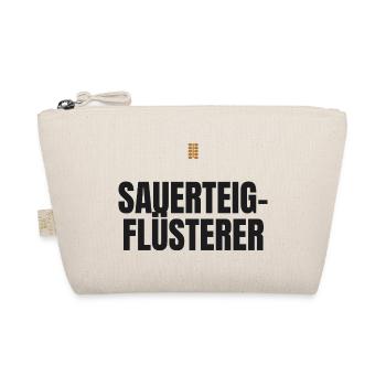 Sauerteig-Flüsterer – Brotbacken Spruch - Bio-Täschchen - Natur - Vorne