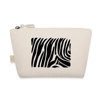 zebra - Bio-Täschchen - Natur - Vorne