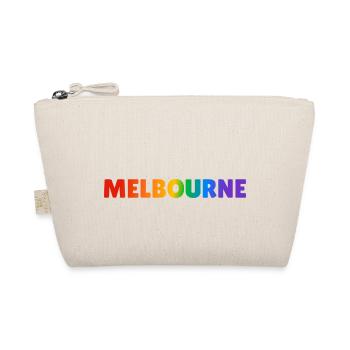 Melbourne Regenbogen LGBTQ Gay Pride - Bio-Täschchen - Natur - Vorne