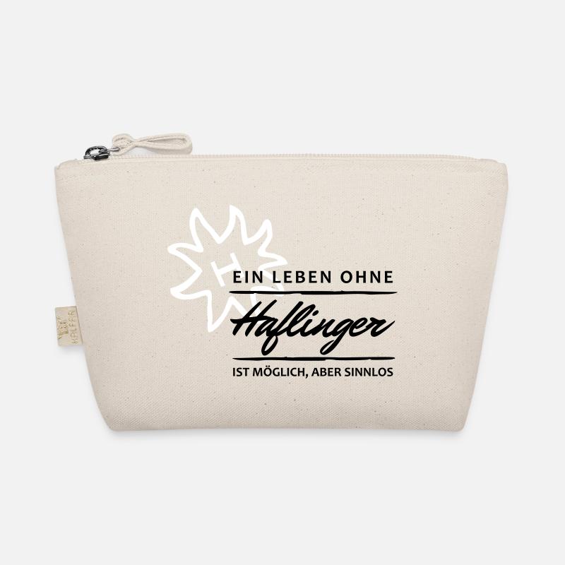 Leben ohne Haflinger sinnlos - Bio-Täschchen - Natur