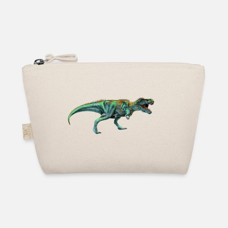Dinosaurier - Bio-Täschchen - Natur
