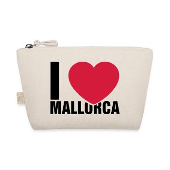 I love Mallorca - Bio-Täschchen - Natur - Vorne