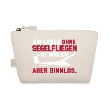 Leben ohne Segelfliegen - Bio-Täschchen - Natur - Vorne