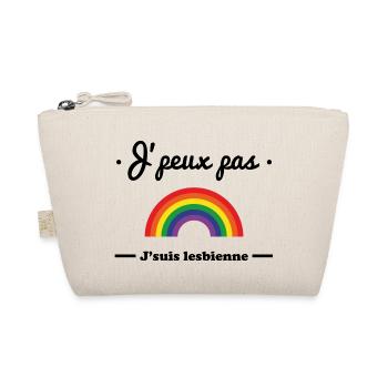 J'peux pas j'suis lesbienne gay pride gay-pride - Trousse biologique - nature - Devant