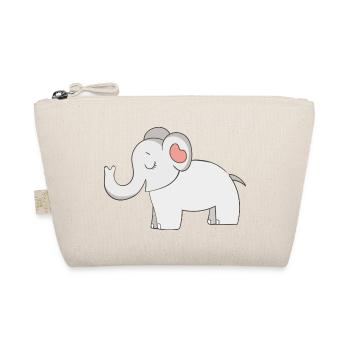 elephant - Organic Pouch - nature - Front