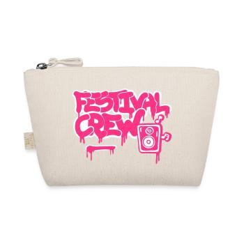 Festival crew Graffitti Musik Open air Sommer - Organic Pouch - nature - Front