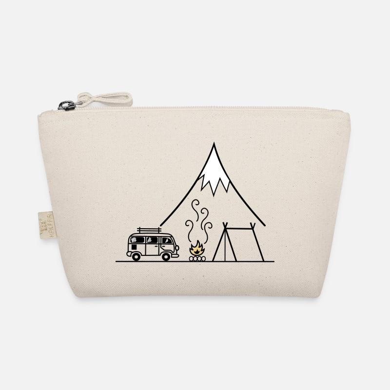 Campfire Camping Trip Organic Pouch